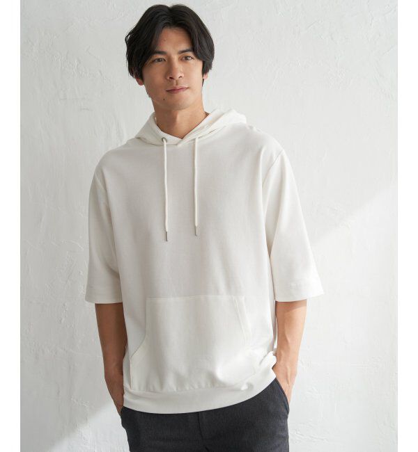 ikka「GOKU楽冷感2WAYパーカ」|Tシャツ・カットソー|