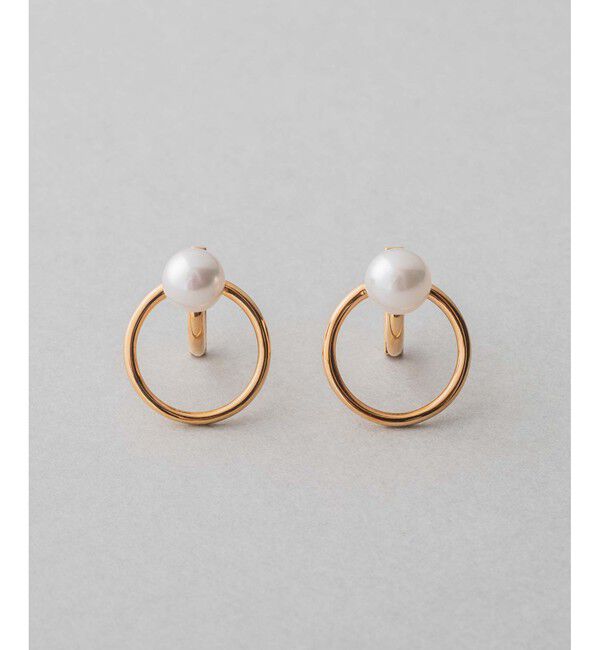 ete「パール＆ビジュー リバーシブルイヤリング」|イヤリング|