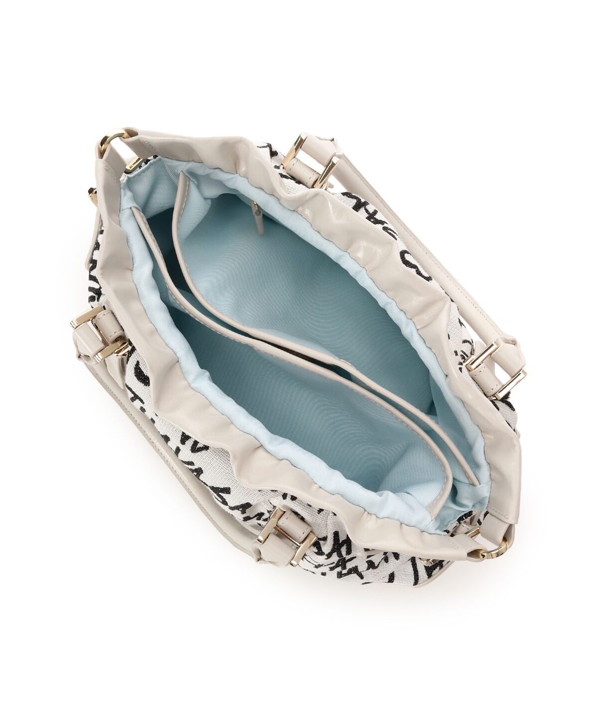 Samantha Thavasa「スクリッタ柄 サマンサ ルプリュ・ミニョン ハンドバッグ[Revival Collection]」|ハンドバッグ|