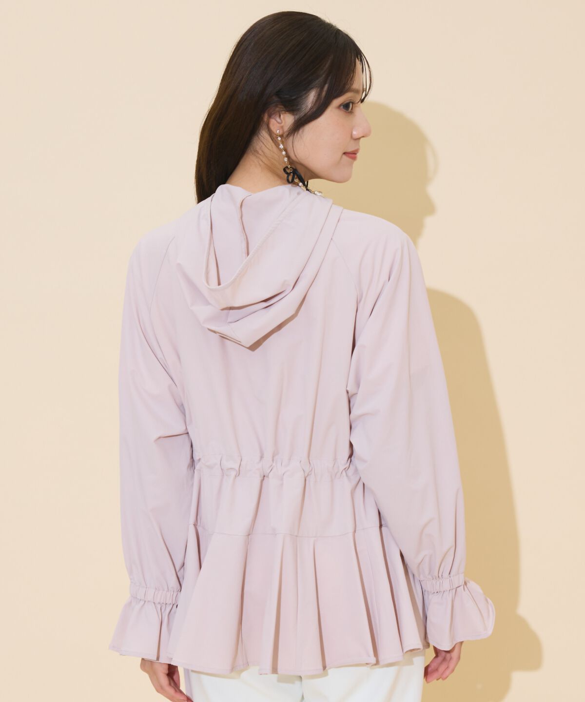 WILLSELECTION「UVカットペプラムブルゾン」|ブルゾン・スタジャン|