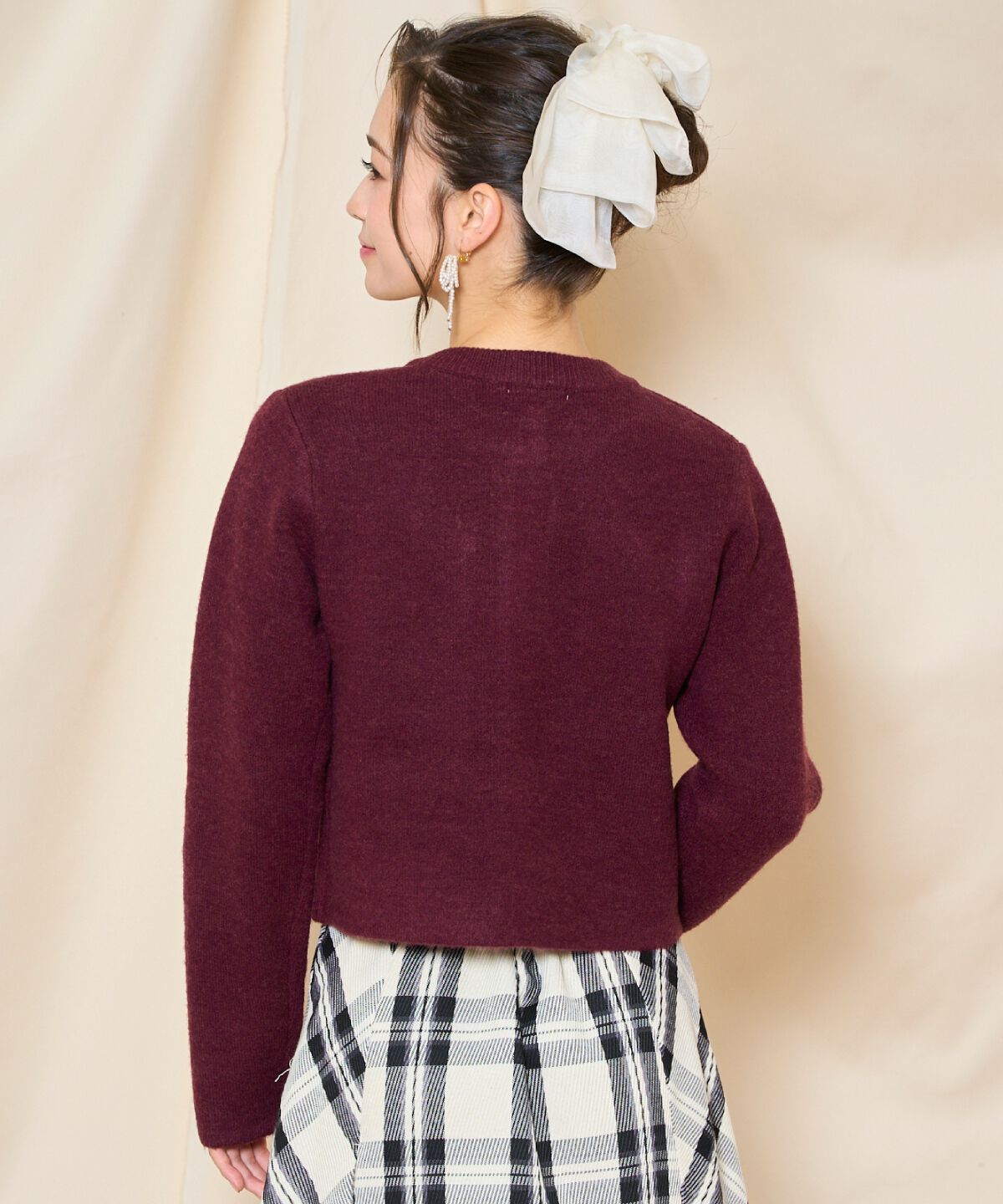 WILLSELECTION「モヘアライクニットジャケット」|カーディガン|