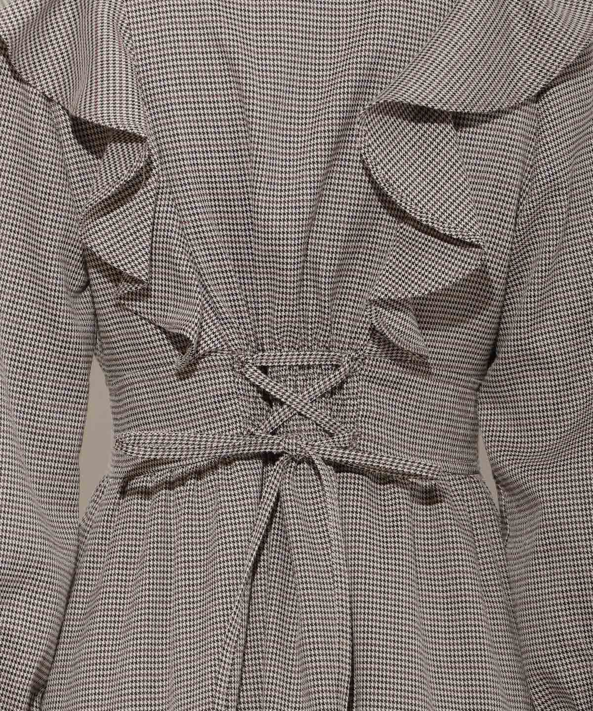 WILLSELECTION「リボンタイティアードシャツワンピース」|ワンピース|