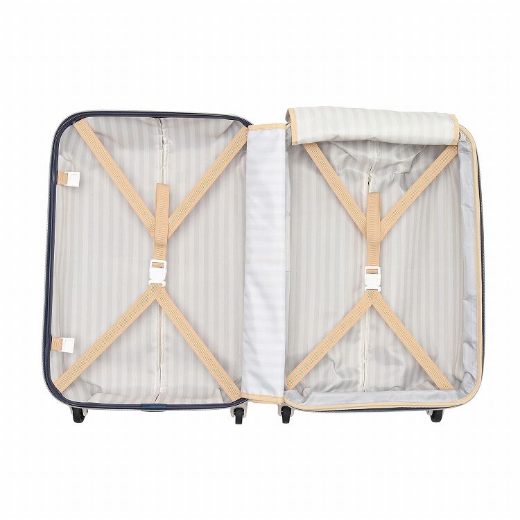 Jewelna Rose「キャンディポケット　スーツケース　56リットル　3ｰ5泊におすすめ　エキスパンド仕様　39872」|キャリーケース|