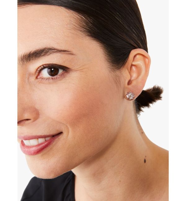 kate spade new york「サムシング スパークリー スペード スタッズ」|ピアス|