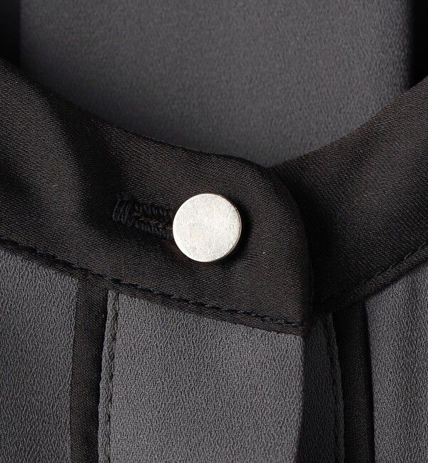 UNITED ARROWS「バイカラーパイピング ショートスリーブ ブラウス」|シャツ・ブラウス|