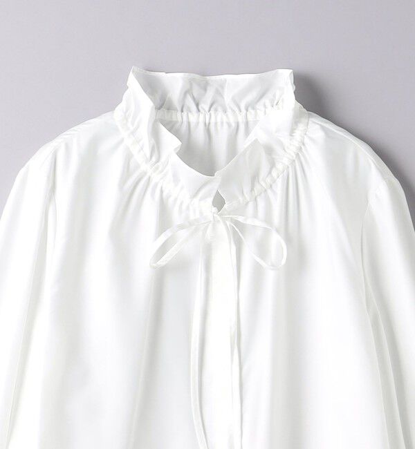 UNITED ARROWS「フリルカラー フレアスリーブ ブラウス」|シャツ・ブラウス|