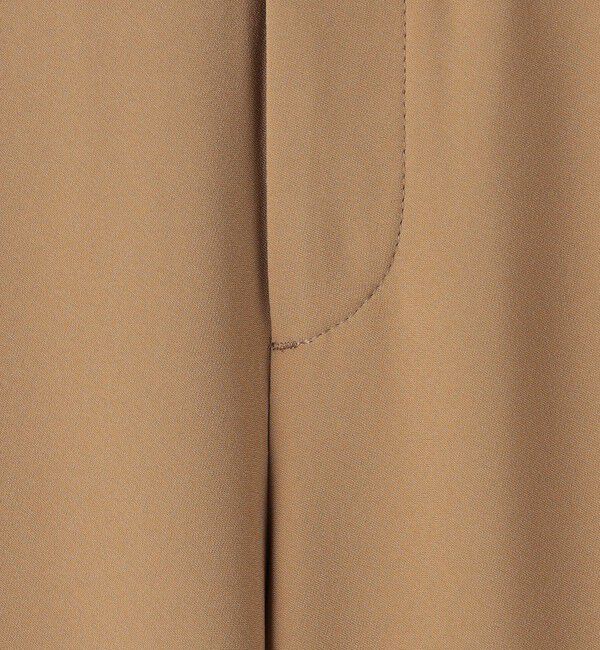 UNITED ARROWS「ポリエステル 2タック ワイドパンツ」|スラックス|