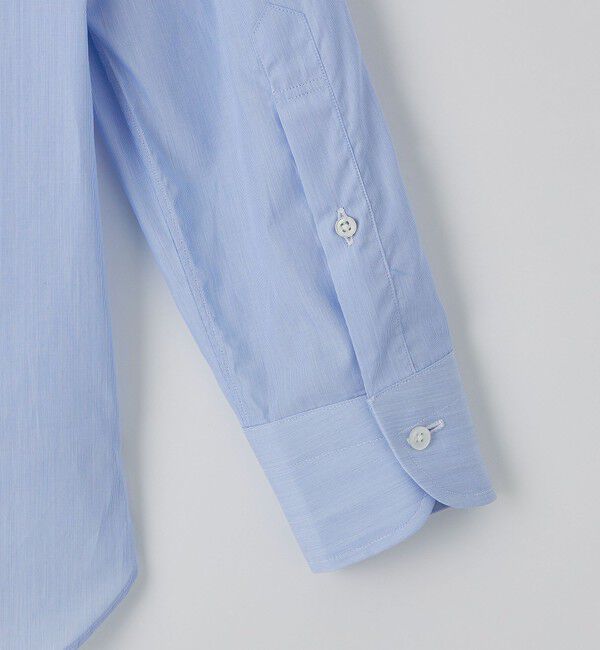 UNITED ARROWS「ALBINI/ヘアラインストライプ　セミワイドカラーシャツ」|シャツ・ブラウス|