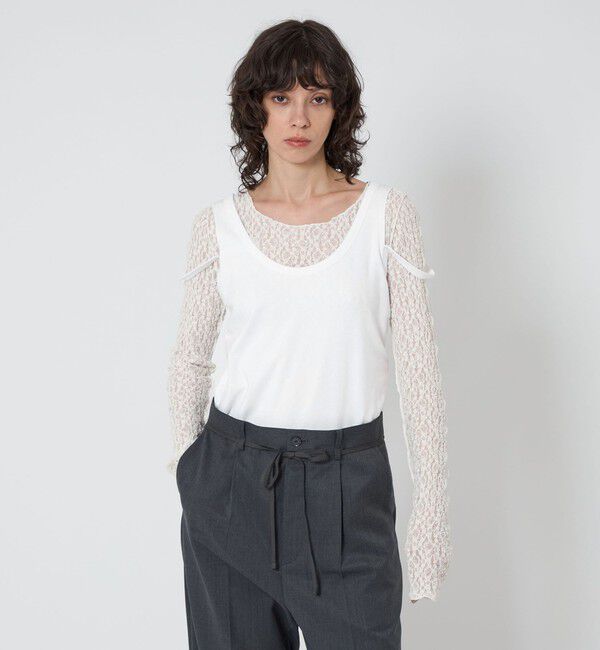 ASTRAET「＜ASTRAET＞フライス スリット タンクトップ」|タンクトップ|