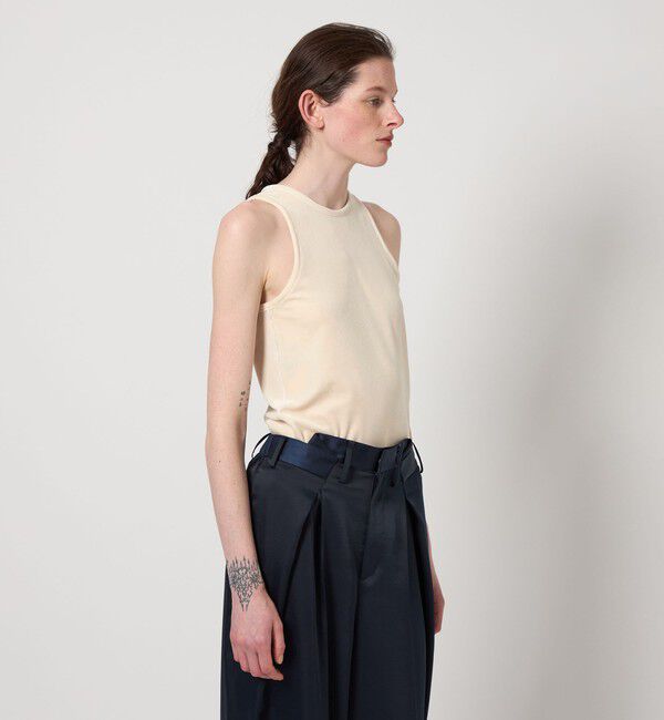 AEWEN MATOPH「＜AEWEN MATOPH＞ベロア アメリカンスリーブ タンクトップ」|タンクトップ|