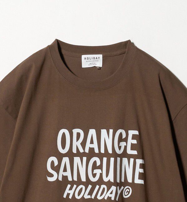 UNITED ARROWS「【別注】＜HOLIDAY BOILEAU＞ORANGE SANGUINE Tシャツ」|Tシャツ・カットソー|