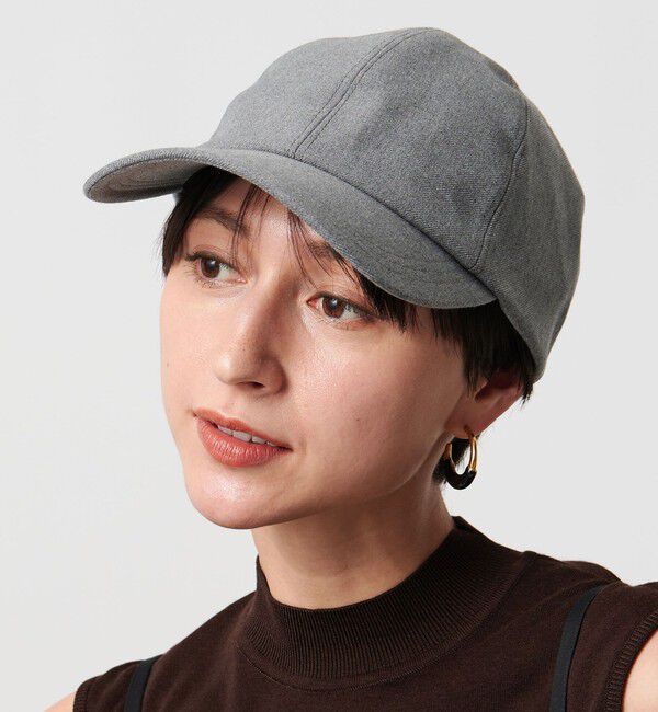 UNITED ARROWS「ソリッド キャップ UV」|キャップ・キャスケット|LT.GRAY