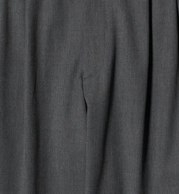 UNITED ARROWS「2プリーツ ギャザー イージーパンツ -ストレッチ-」|チノ|