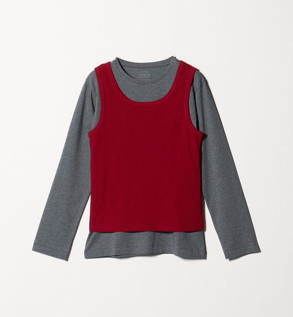 UNITED ARROWS「【別注】＜WILHELM NEUBERT＞レイヤード トップス」|Tシャツ・カットソー|