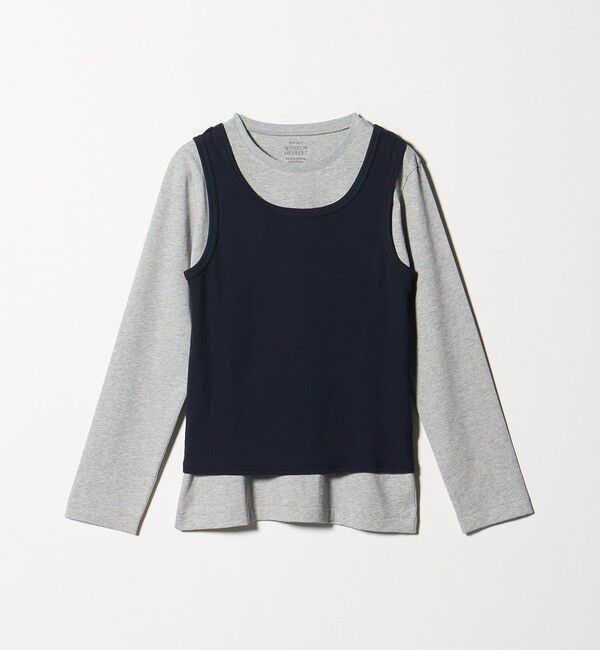 UNITED ARROWS「【別注】＜WILHELM NEUBERT＞レイヤード トップス」|Tシャツ・カットソー|