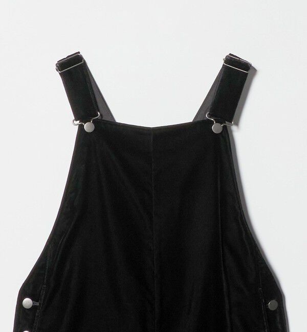 UNITED ARROWS「ベルベット サロペット パンツ」|オールインワン|