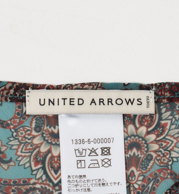 UNITED ARROWS「プリント スカーフ」|バンダナ・スカーフ|