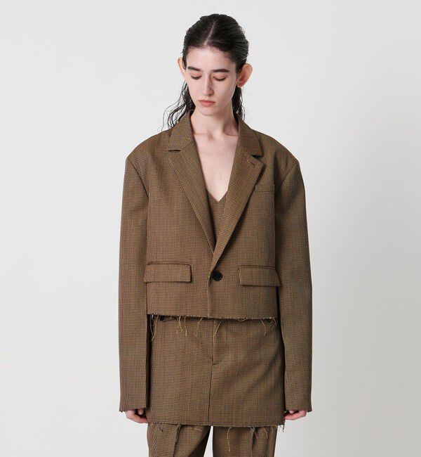 AEWEN MATOPH「＜AEWEN MATOPH＞ウールショートジャケット」|テーラードジャケット|