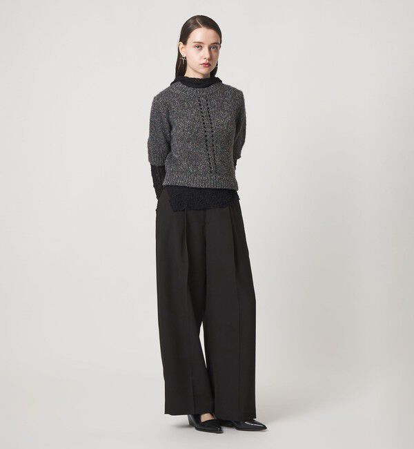 ASTRAET「＜ASTRAET＞ギャバ タック バレルパンツ」|その他|