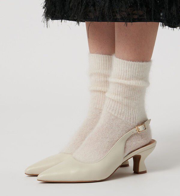 UNITED ARROWS「ポインテッドトゥ スリングバック パンプス」|パンプス|