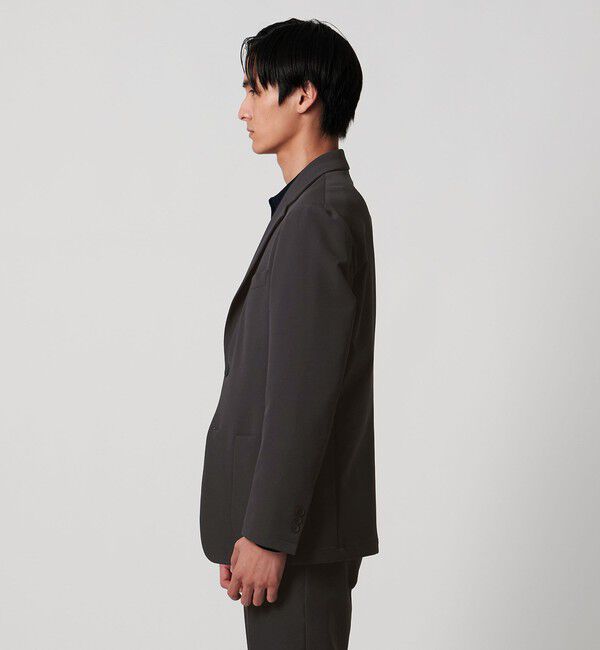 UNITED ARROWS「ドビー シングル 2ボタン シングル テーラードジャケット UA COZY ウォッシャブル 2WAYストレッチ はっ水 」|スーツ|