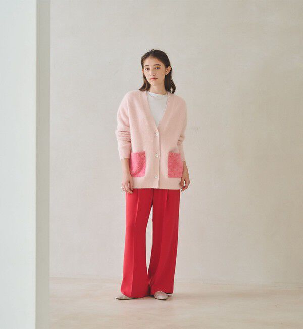 UNITED ARROWS「フォックスカシミヤ ミドル カーディガン」|カーディガン|