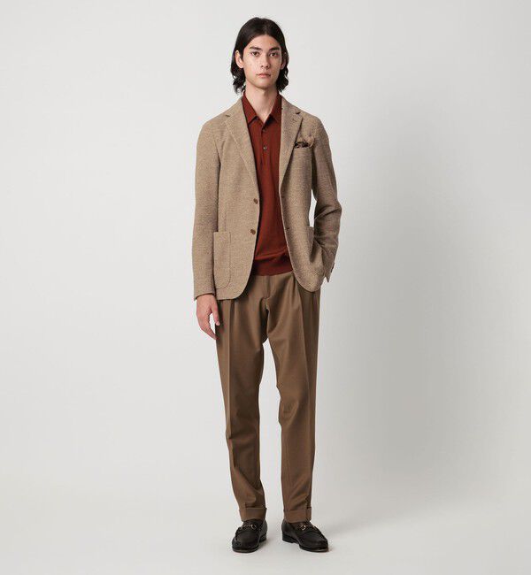 UNITED ARROWS「LANIFICIO ROMA カノコ シングル2ボタン テーラードジャケット COMFORT EASY‐MODEL」|テーラードジャケット|