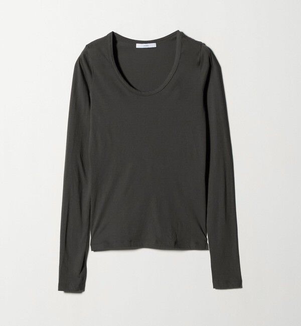 ASTRAET「＜ASTRAET＞ハイゲージ テンジク Uネックカットソー」|Tシャツ・カットソー|