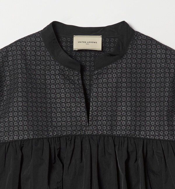 UNITED ARROWS「エンブロイダリー チュニック ‐ウォッシャブル‐」|シャツ・ブラウス|