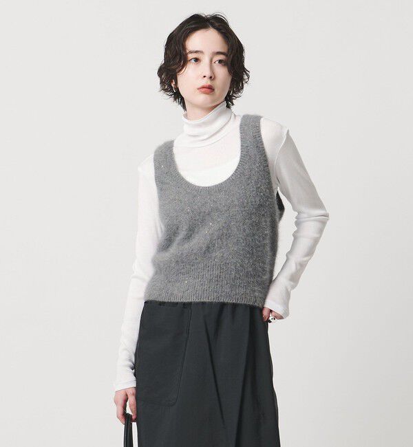 UNITED ARROWS「コットン テレコ タートル カットソー」|Tシャツ・カットソー|