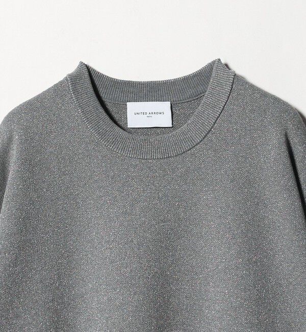 UNITED ARROWS「ラメ ニット スウェット ‐ウォッシャブル‐」|ニット・セーター|