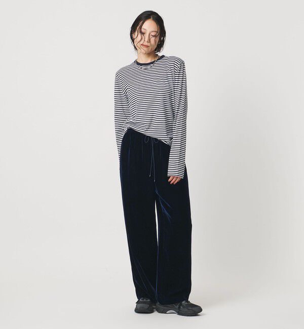 UNITED ARROWS「ベルベット イージー パンツ」|チノ|