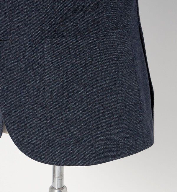 UNITED ARROWS「ツイル ジャージ シングル2ボタン テーラードジャケット COMFORT EASY‐MODEL」|テーラードジャケット|