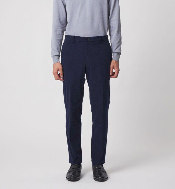 UNITED ARROWS「ライト コーデュロイ ノープリーツパンツ UA COZY ウォッシャブル ヨコストレッチ」|スーツ|