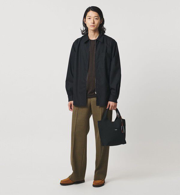 UNITED ARROWS「＜hALON＞ストライプ ニット トートバッグM」|その他|