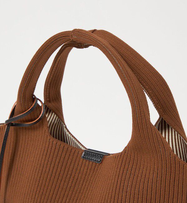 UNITED ARROWS「＜hALON＞ストライプ ニット トートバッグM」|その他|