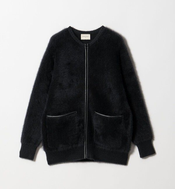 UNITED ARROWS「フォックスカシミヤ トリムコンビ カーディガン」|カーディガン|