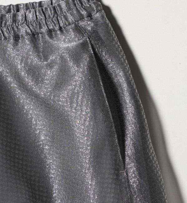 UNITED ARROWS「スケルトン シャイン ジャガード スカート ‐ウォッシャブル‐」|フレア|