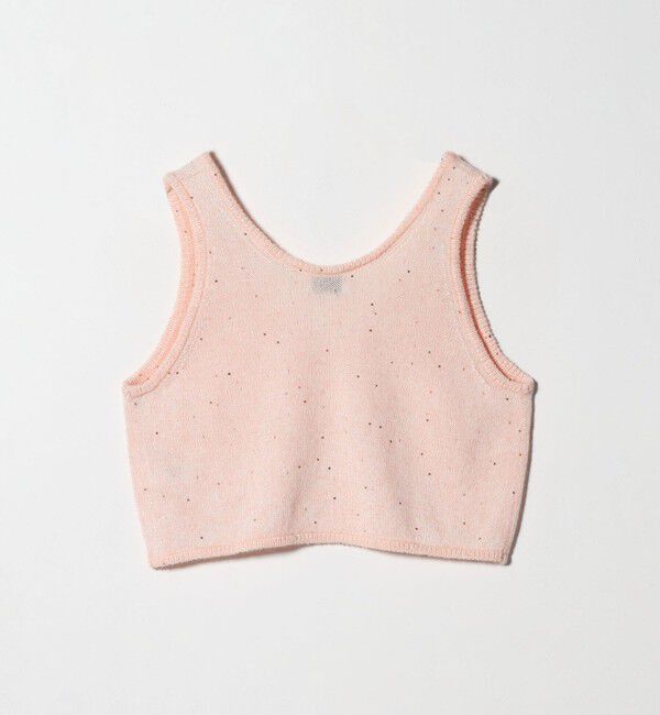 UNITED ARROWS「フラワー スパンコール ベスト」|ベスト・ジレ|