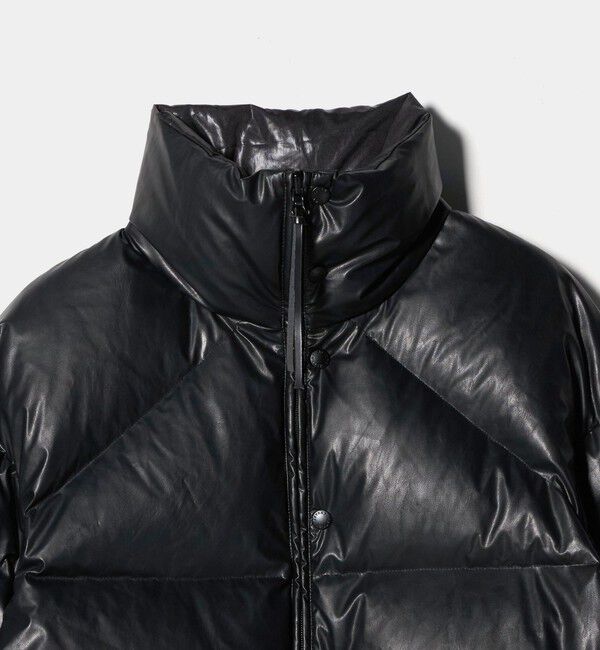 ASTRAET「＜ASTRAET＞レザーライク リバーシブル ダウンジャケット」|ダウン|
