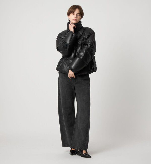 ASTRAET「＜ASTRAET＞レザーライク リバーシブル ダウンジャケット」|ダウン|