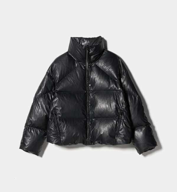 ASTRAET「＜ASTRAET＞レザーライク リバーシブル ダウンジャケット」|ダウン|