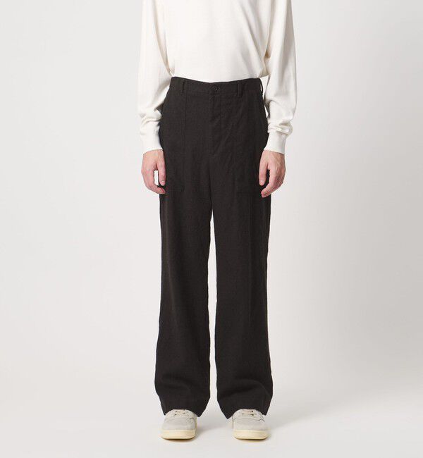 UNITED ARROWS「＜District＞シュリンク サージ ベイカースラックス」|スラックス|