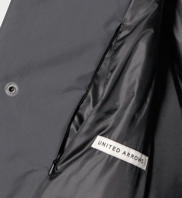 UNITED ARROWS「ADS ショートダウン バルカラーコート 撥水」|ダウン|