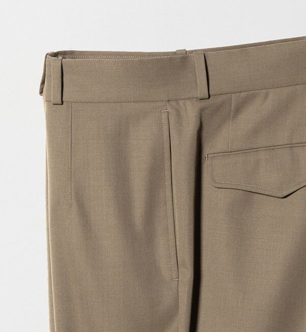 UNITED ARROWS「フォルムギャバジン モダン ストレート スラックス」|スラックス|