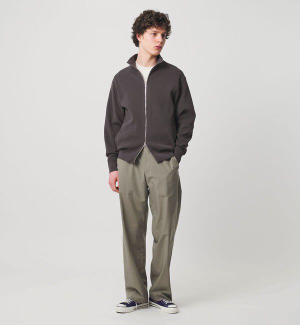 UNITED ARROWS「コットン/ポリエステル アゼ ドライバーズ ニット」|カーディガン|