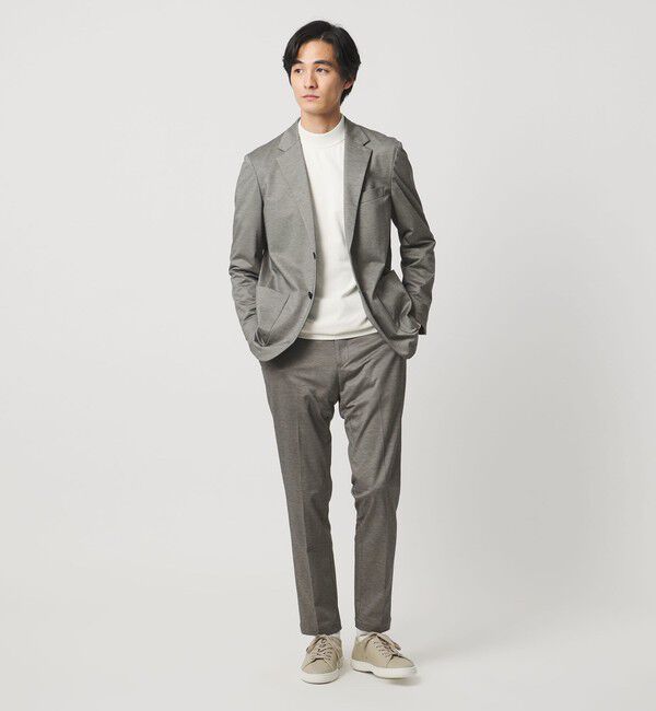 UNITED ARROWS「モックロディ 2ボタン テーラードジャケット UA COZY ウォッシャブル ストレッチ」|スーツ|