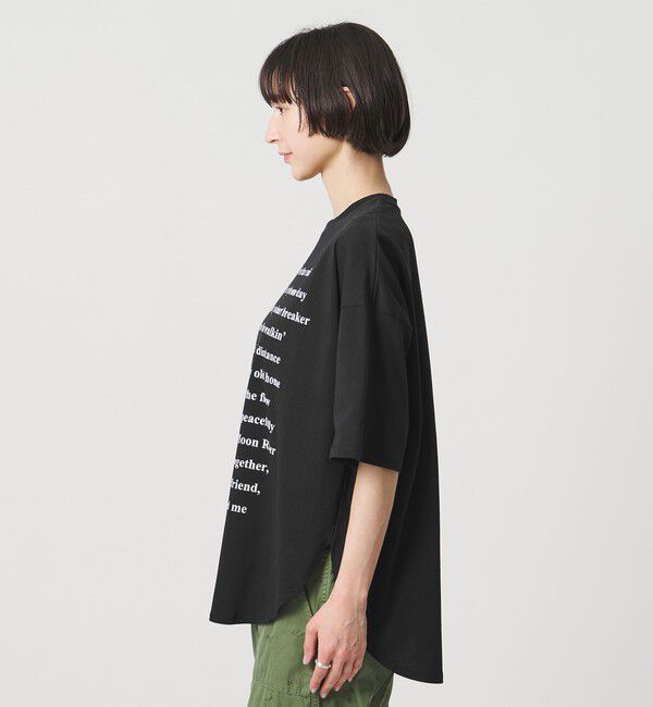 UNITED ARROWS「＜SACRA＞メッセージ Tシャツ」|Tシャツ・カットソー|