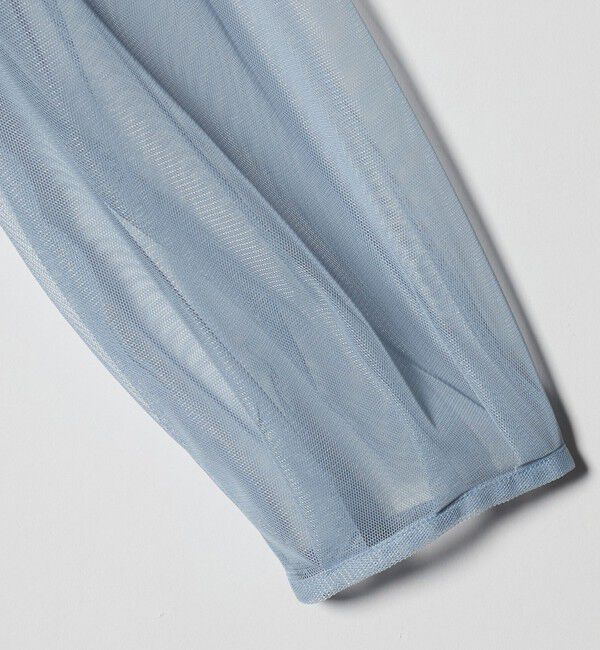 UNITED ARROWS「チュール サテン コンビ ワンピース」|ワンピース|