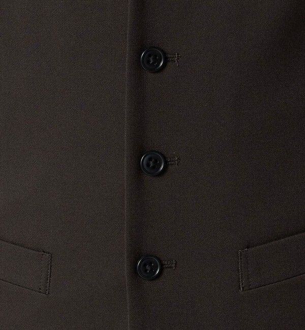 UNITED ARROWS green label relaxing「A+ TWPU サージ スリム 5B セットアップベスト -ウォッシャブル-」|スーツ|